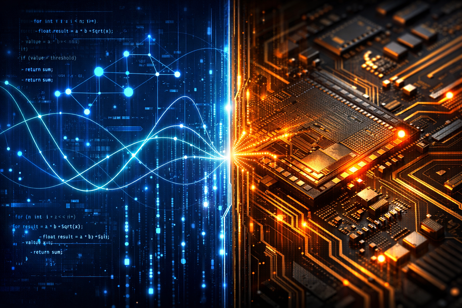 Software over silicon — no hardware redesign required